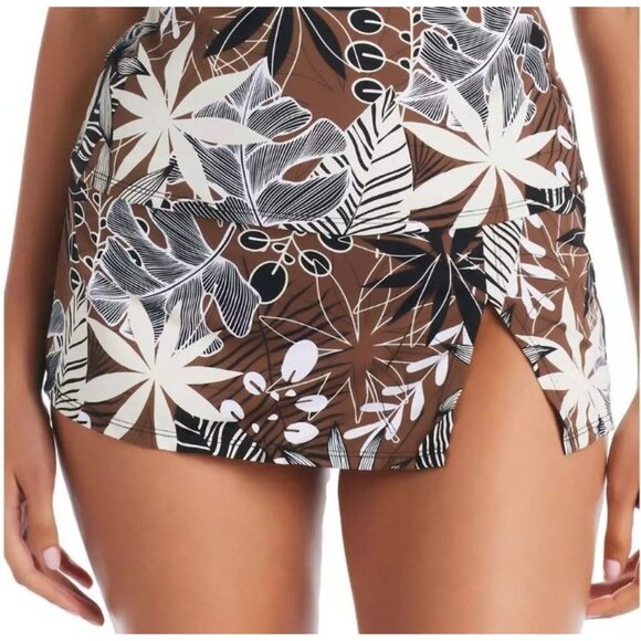 New Bleu Rod Beattie Bikini Swim Skirt Swimwear Bottom Bold Moves Side Slit 12 - Picture 5 of 8